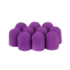 Brúsne klobúčiky Fabric Podo fialové 13mm, drsnosť 240, 10ks