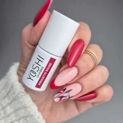 Gél lak YOSHI La Premiere - Pirouette Rouge 242, 6ml