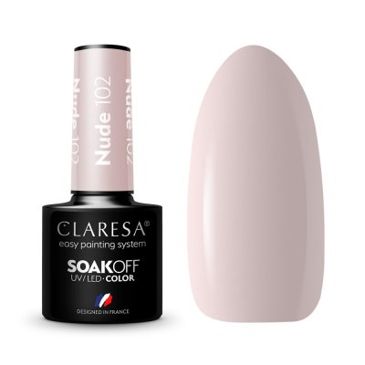 Gel lak CLARESA® NUDE 102, 5g