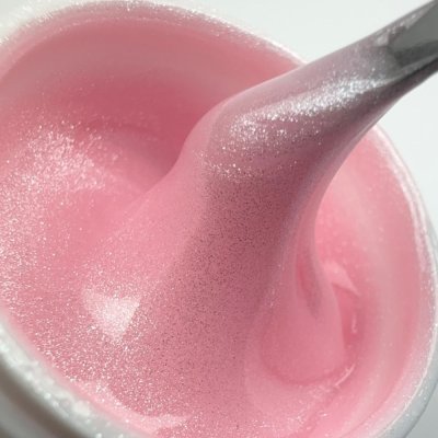 CLARESA® Stavební gel na nehty HARD & EASY Builder gel GLAM PINK, 45g