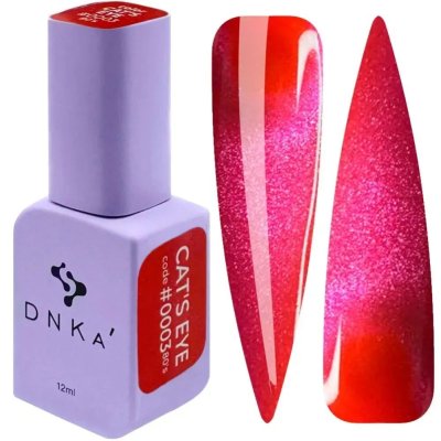 Gél lak DNKa' CAT EYE 80's 0003, 12ml