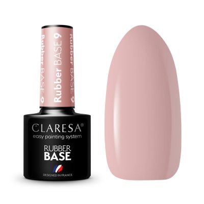 Gél lak CLARESA® RUBBER Base 09, 5g