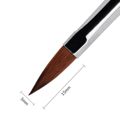 Obojstranný štetec na gél č.4 a akryl č.6 - ružový