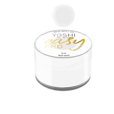 YOSHI Easy PRO UV LED Gel Milky White, 15ml