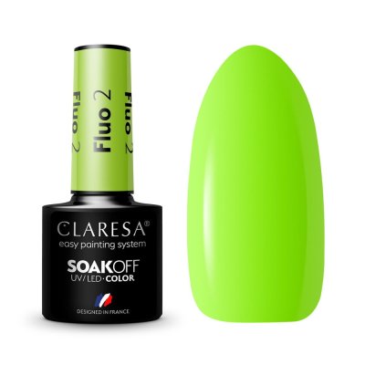 CLARESA® FLUO 2 gél lakk, 5g