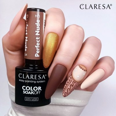 Gél lak CLARESA® PERFECT NUDE 3, 5g Gél lak CLARESA® PERFECT NUDE 3, 5g