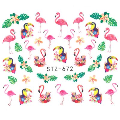 Vodolepky na nechty Flamingo STZ-672