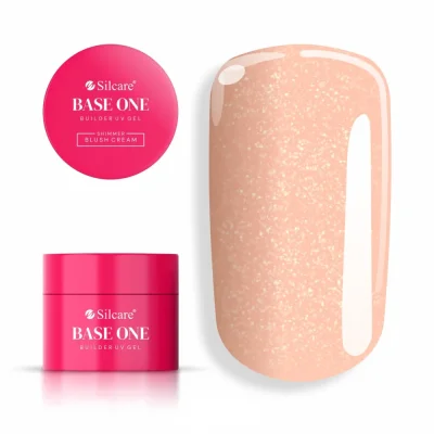 Silcare Base One UV Gel Shimmer BLUSH CREAM, 15g