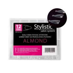Stylistic Dual formák polygélhez Almond, 120 db