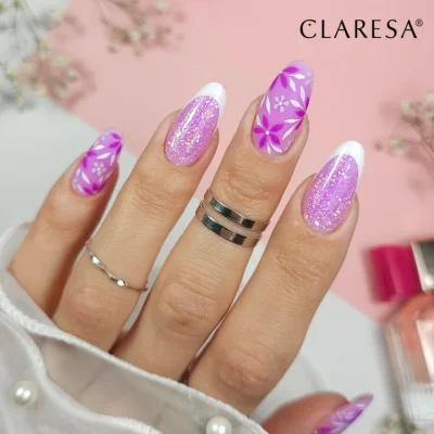 CLARESA® Brush Easy Gel  GLITTER VIOLET, 5g