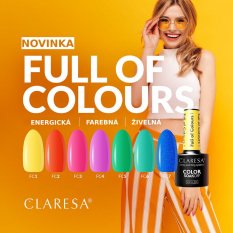 Gél lak CLARESA® Full Of Colours 1, 5g