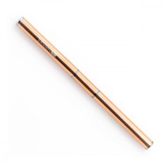 Excellent PRO Štetec a špachtľa na polygél 2v1 oválny - rose gold