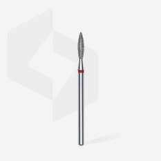Diamantová fréza Staleks Expert - flame red FA10R023/10