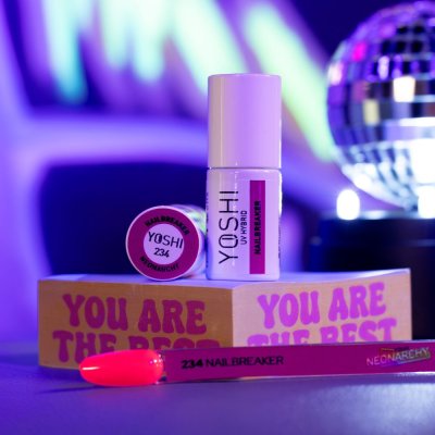 Gél lak YOSHI Neonarchy - Nailbreaker 234, 6ml