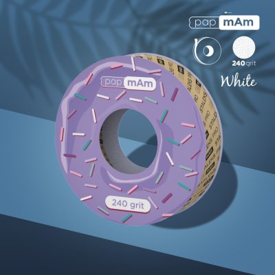 Staleks Expert Donut papmAm - Náhradní jednorázový pilník na nehty 7 m – zrnitost 240