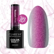 Gel lak CLARESA® ILUSION PINK, 5g