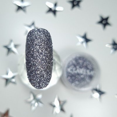 Stardust Dark Silver csillámpor