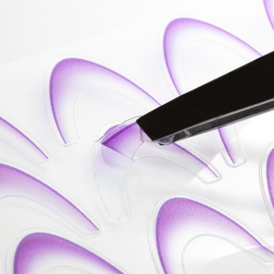 Nálepky na francúzsku manikúru Gradient French Ombre Violet SD-1926