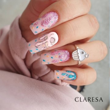 Trblietky Frosting Pink, Turquoise 