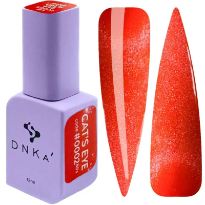 Gél lak DNKa' CAT EYE 80's 0002, 12ml