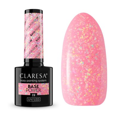 Gel lak CLARESA® Base Power 19, 5g