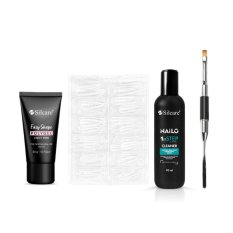 Silcare POLYGEL LIGHT PINK, 30g - készlet ll.