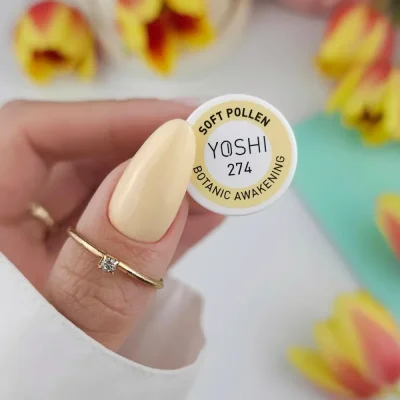 Gél lak YOSHI Botanic Awakening - Soft Pollen - 274, 6ml