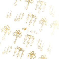 Vodolepky na nehty ornamenty Y-074