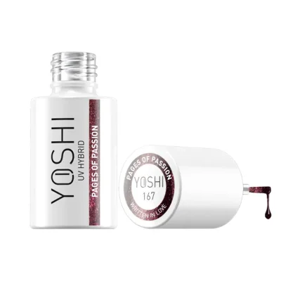 Gél lak YOSHI Written in Love - Pages of Passion 167, 6ml