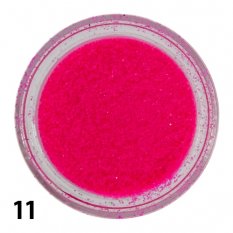 Glitrový prach - neonovo ružový - 11