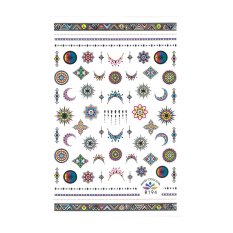 Tenké nálepky na nehty - vzory, ornamenty R194