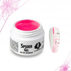 Spider gél - ružový (neon pink), 3ml
