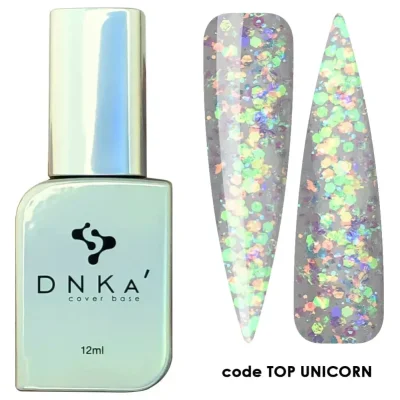 DNKa' Top Coat Unicorn (no wipe), 12ml