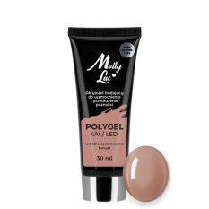 MollyLac Polygel Hema/di-Hema free Light Brown, 30ml