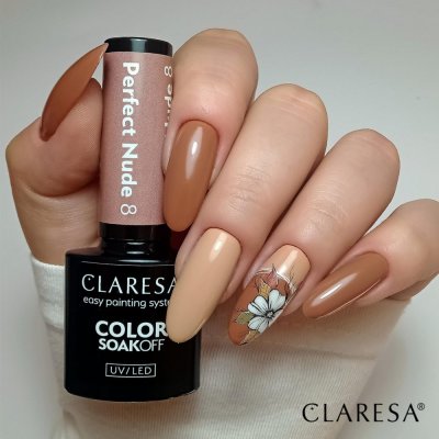 Gél laky Claresa Perfect Nude 7, 8