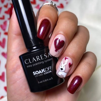 Gel lak CLARESA® Galaxy Red, 5g