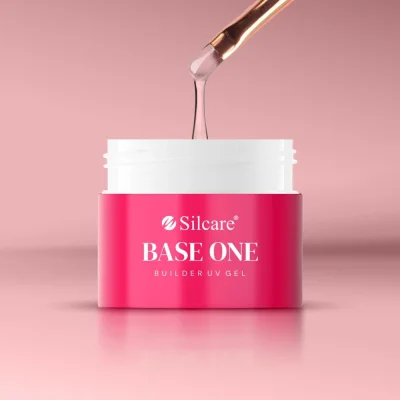 Silcare Base One UV Gél COVER Medium, 50g