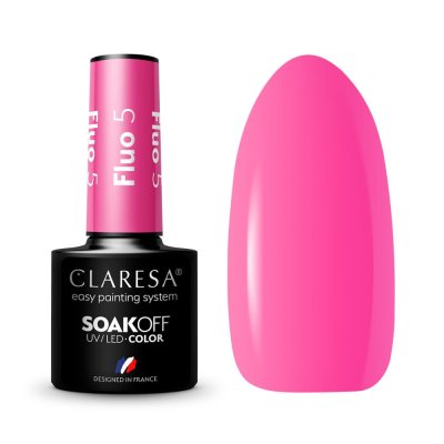 Gel lak CLARESA® FLUO 5, 5g