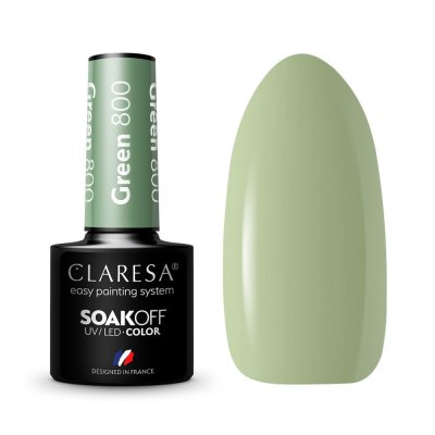 Gél lak CLARESA® GREEN 800, 5g