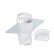 Silikonové razítko na nehty + škrabka + vrchník Clear 03