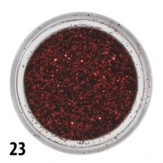 Csillámpor - piros - 23
