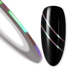 Samo-lepicí dekorační pásek 1mm metalický - 16