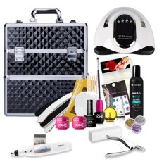 Sada na gélové nechty START PLUS s brúskou a kufríkom XXL