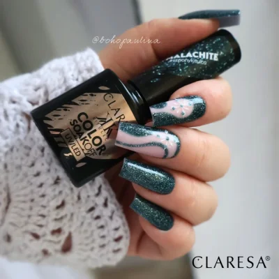 Gél lak CLARESA® Kitulec K´MALACHITE, 5g