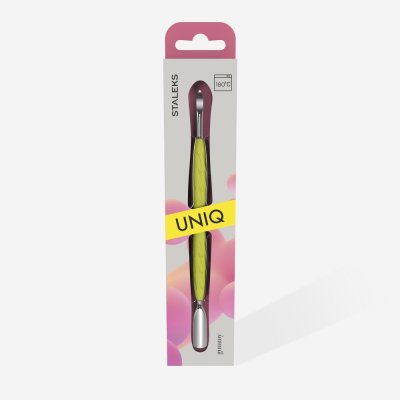 Staleks “Gummy” Uniq  PQ-10/6 zatlačovač nechtovej kožičky Yellow