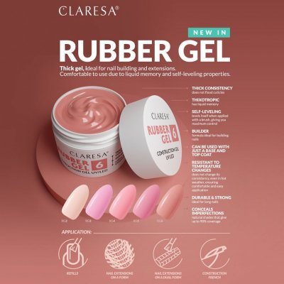CLARESA® Rubber Gel 4, 12g