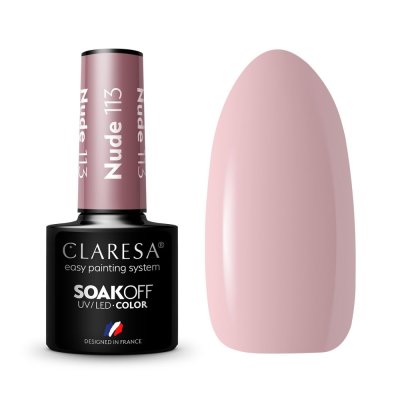 CLARESA® NUDE 113 gél lakk, 5g