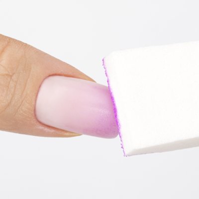 Ombre houbičky na nehty, 10ks