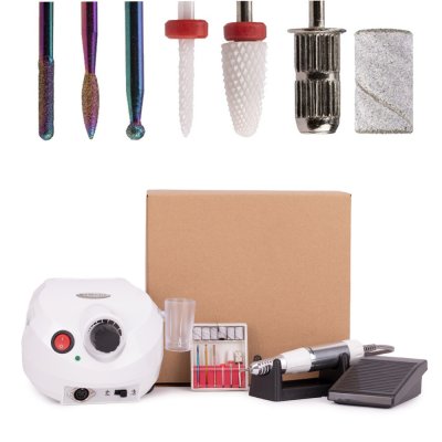 Bruska na nehty Nail Master DM 202 65W - bílá