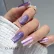 Gél lak CLARESA® CAT EYE NEON Purple, 5g